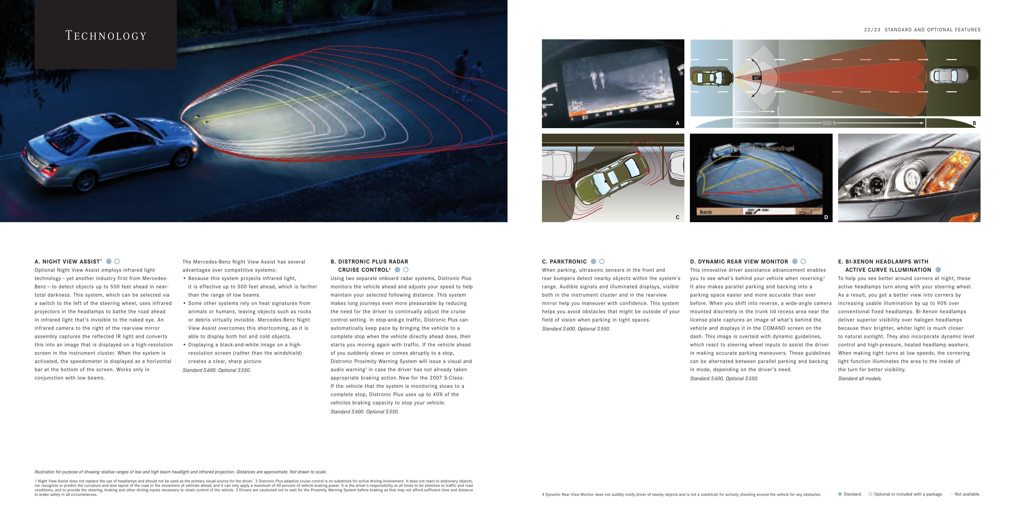 2007 Mercedes-Benz S-Class Brochure Page 5